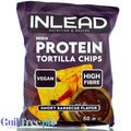 Inlead Protein Tortilla Chips Smoky Barbecue - wegańskie wysokobiałkowe chipsy o smaku grillowym