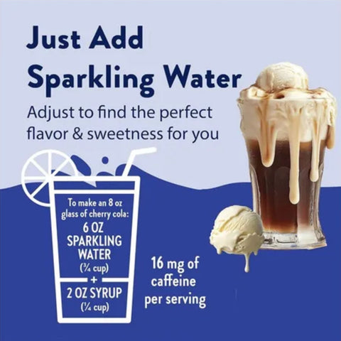 Jordan's Skinny Mixes Root Beer Float - syrop waniliowo-korzenny do deserów bez cukru i kalorii