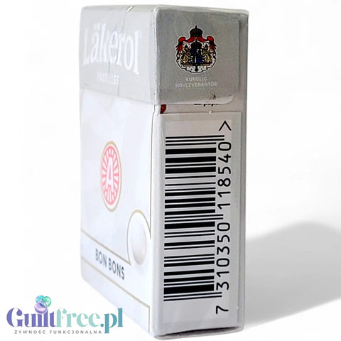 ALLEGRO TYLKO Läkerol Bon Bons 25g - szewdzkie pastylki mentolowo-miętowe na gardło by Läkerol (lakerol-bon-bons-25g)