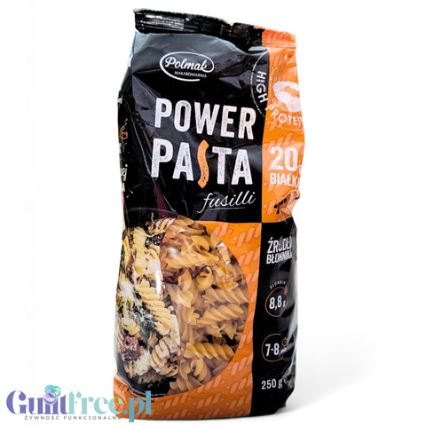 Makaroniarnia Polmak Power Pasta Fusilli - makaron proteinowy, świderki