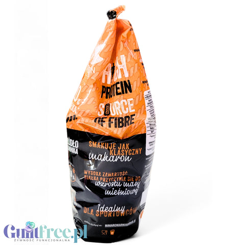 Makaroniarnia Polmak Power Pasta Fusilli - makaron proteinowy, świderki