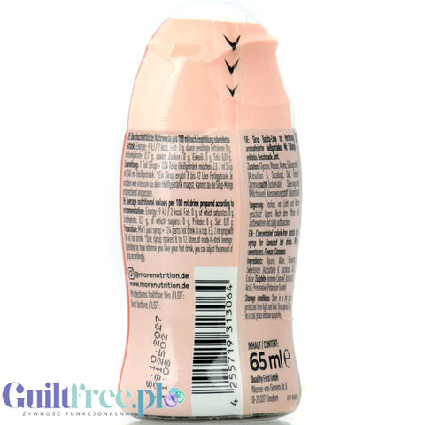 More Nutrition Zerup Cinnamon - skoncentrowany syrop do kawy i herbaty bez cukru i kalorii