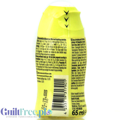 More Nutrition Zerup Cucumber Lemon - skoncentrowany syrop do wody bez cukru i kalorii, Ogórek z Cytryną