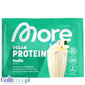 More Nutrition Total Vegan Protein Vanilia 25g - wegańska odżywka o smaku waniliowym