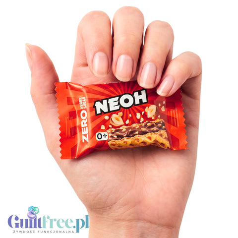 NEOH Hazelnut Crunch mini - wafelek z kremem kakaowo-orzechowym 49kcal