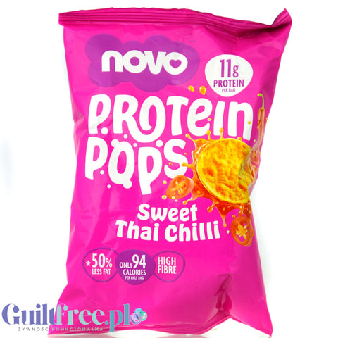Novo Foods Sweet Thai Chilli - Chipsy Proteinowe Pikantne Chilli