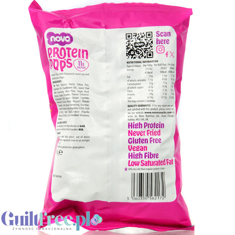 Novo Foods Sweet Thai Chilli - Chipsy Proteinowe Pikantne Chilli