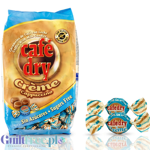 Pictolin Creme Cappucccino - mleczno-kawowe bezglutenowe karmelki 1kg
