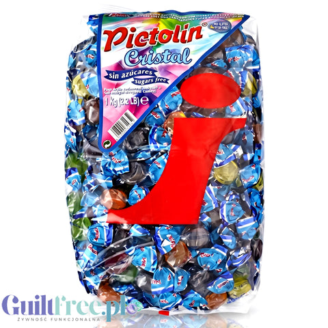Pictolin Cristal owocowe landrynki bez cukru 1kg