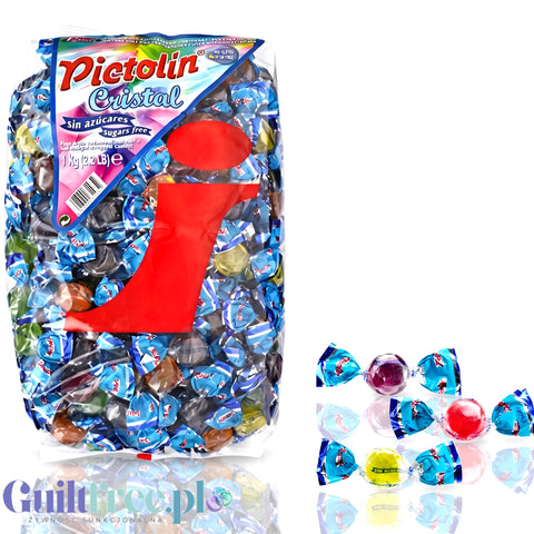 Pictolin Cristal owocowe landrynki bez cukru 1kg