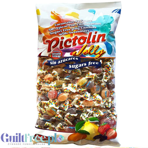 Pictolin Jellies sin azúcares 1kg - wegańskie galaretki bez cukru z taumatyną i stewią