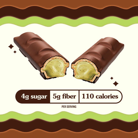 Rip Van Crispy Choco Dubai Choco Pistachio Creme Kunafa - wafelek w czekoladzie nadziewany kremem pistacjowym