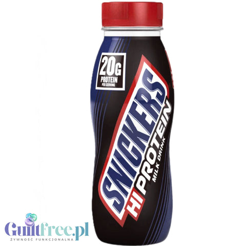 Snickers Hi Protein Milk Drink 250ml - gotowy szejk białkowy 20g białka