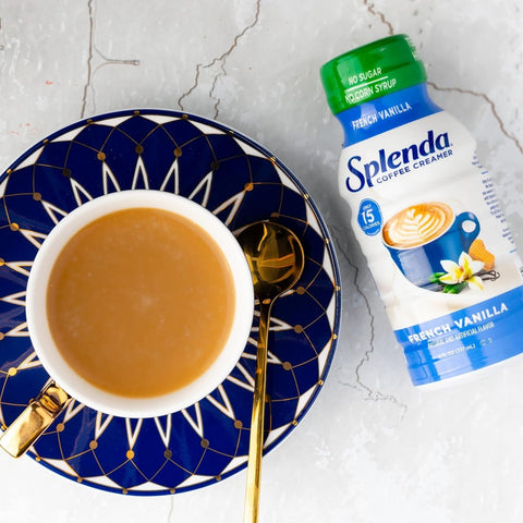 Splenda Coffee Creamer, French Vanilla - vanilla coffee creamer 15kcal, sugar-free and lactose-free