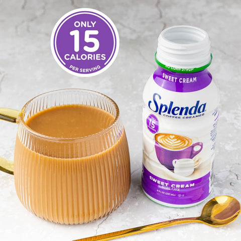 Splenda Coffee Creamer, Sweet Cream - coffee creamer 15kcal, sugar-free, lactose-free, and gluten-free
