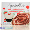 Sprinkles Pudding & Pie Filing Red Velvet Cupcake - budyń instant bez cukru i tłuszczu do przygotowania na zimno