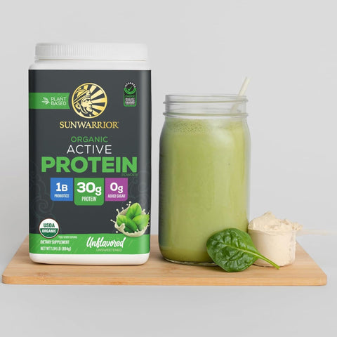 Sunwarrior Active Protein Organic Unflavored 884 g