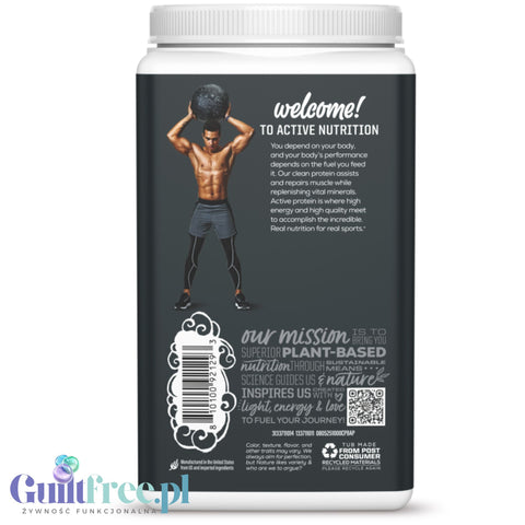 Sunwarrior Active Protein Organic Unflavored 884 g