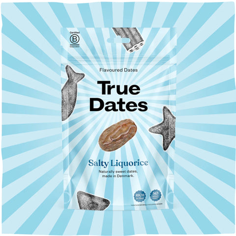 True Dates Salty Liquorice - lukrecjowe słodko słone daktyle dla koneserów smaku