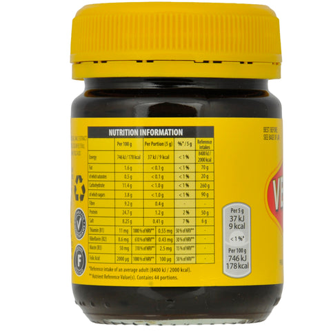 Vegemite Yeast Extract 220g - australijska pasta drożdżowa umami