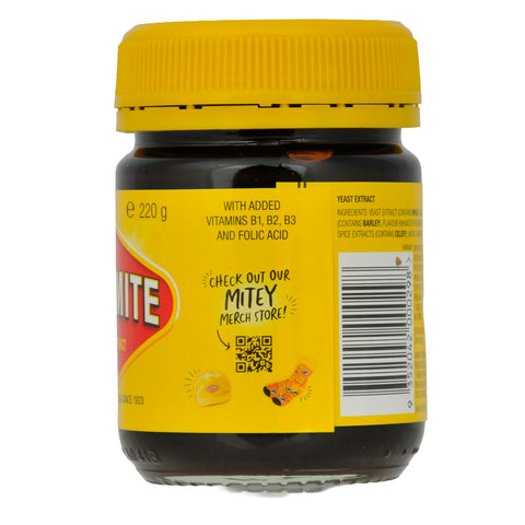 Vegemite Yeast Extract 220g - australijska pasta drożdżowa umami