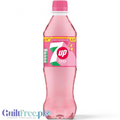 Butelka Guiltfree 7up Pink Lemonade Zero Sugar o pojemności 500ml z różowym napojem gazowanym bez cukru
