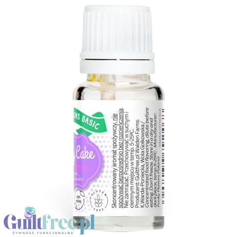 Funky Flavors Basic Birthday Cake 10ml - kropelki aromatyzujące do potraw, bez cukru, słodzików i kalorii by Funky Flavors (funky-flavors-basic-birthday-cake-10ml-kropelki-aromatyzujace-do-potraw-bez-cukru-slodzikow-i-kalorii)