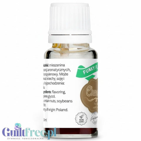 Funky Flavors Basic Choc 'n Nut 10ml - kropelki czekoladowo-orzechowe bez cukru, słodzików i kalorii by Funky Flavors (funky-flavors-basic-choc-n-nut-10ml-kropelki-czekoladowo-orzechowe-bez-cukru-slodzikow-i-kalorii)