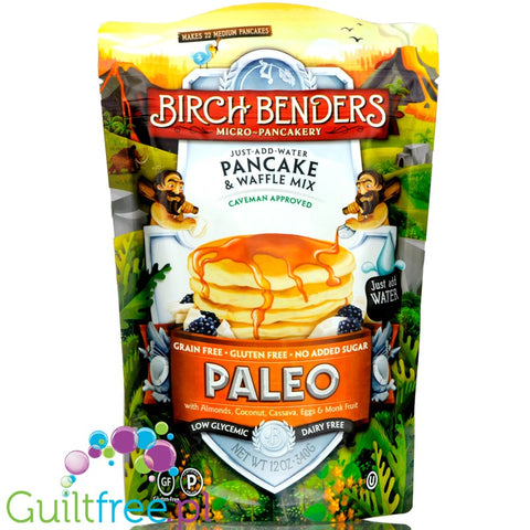 Birch Benders Paleo Pancake & Waffle - mix do naleśników i gofrów bez glutenu by Birch Benders (birch-benders-paleo-pancake-and-waffle-mix-original)