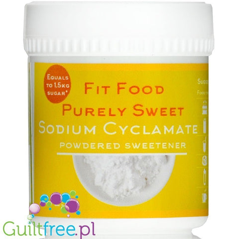 FITgridients Sodium Cyclamate - czysty cyklaminian sodu bez wypełniaczy E-952 by FITgridients (fitgridients-sodium-cyclamate-czysty-cyklaminian-sodu-bez-wypelniaczy-e-952)