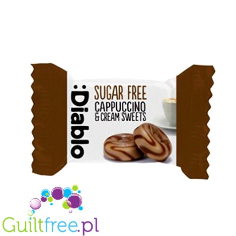 Diablo Cappuccino śmietankowe cukierki bez cukru 12kcal by Diablo (diablo-cappuccino-smietankowe-cukierki-bez-cukru-12kcal)