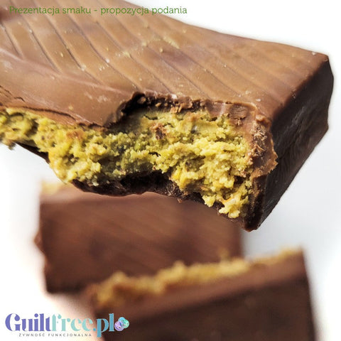 Diablo Dubai Chocolate 200g - czekolada dubajska bez dodatku cukru z pistacjami i knafeh by Diablo (diablo-dubai-chocolate-200g-czekolada-dubajska-bez-dodatku-cukru-z-pistacjami-i-knafeh)