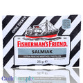 Fisherman's Friend Salmiak - słona mentolowa lukrecja bez cukru, pastylki pudrowe by Fisherman's Friend (fisherman-s-friends-lakritz)