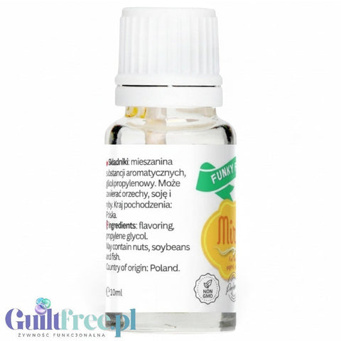 Funky Flavors Basic Mirabelle 10ml - mirabelkowe kropelki aromatyzujące bez cukru, słodzików i kalorii by Funky Flavors (funky-flavors-basic-mirabelle-10ml-mirabelkowe-kropelki-aromatyzujace-bez-cukru-slodzikow-i-kalorii)