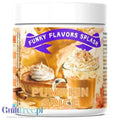 Guiltfree Funky Flavors Splash Pumpkin Spice w proszku, niskokaloryczny aromat do kawy i deserów w białym opakowaniu.