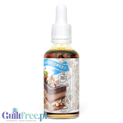 Funky Flavors Sweet Tartufina - kropelki słodzące o smaku włoskiego tortu pralinowego z czekoladą i orzechami by Funky Flavors (funky-flavors-sweet-tartufina)
