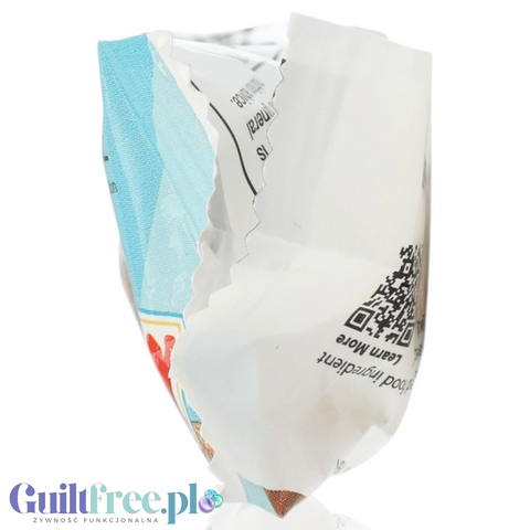 Otwarte opakowanie batona proteinowego Genius Gourmet z masłem orzechowym Skippy w ofercie Guiltfree