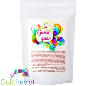 FITgridients Guma Guar E-412 100g - zagęstnik 100% bez dodatków i wypełniaczy by FITgridients (natural-gum-e412)