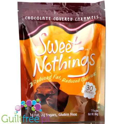 Healthsmart Sweet Nothings Chocolate Caramels - czekoladki karmelowe o obniżonej zawartości tłuszczu by HealthSmart Foods (healthsmart-sweet-nothings-chocolate-covered-caramels)