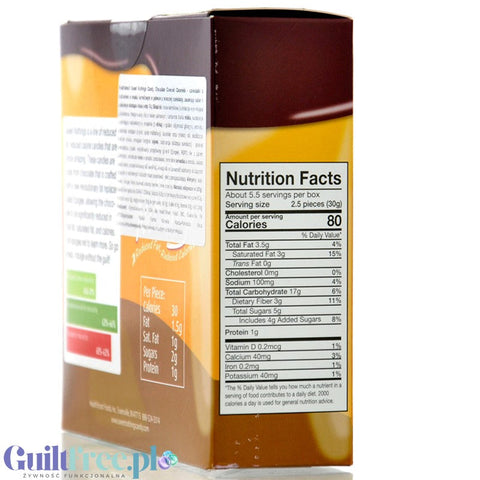 Healthsmart Sweet Nothings Chocolate Caramels - czekoladki karmelowe o obniżonej zawartości tłuszczu by HealthSmart Foods (healthsmart-sweet-nothings-chocolate-covered-caramels)