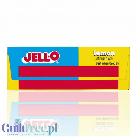 JellO Lemon - galaretka 10kcal zero cukru, instant, smak cytrynowy by Jell-O (galaretka-cytrynowa-10kcal-zero-cukru)