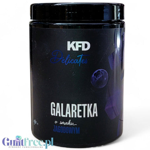 KFD Dietetyczna Galaretka Jagodowa, 50 porcji x 18kcal by KFD (kfd-dietetyczna-galaretka-jagodowa-50-porcji-x-18kcal)