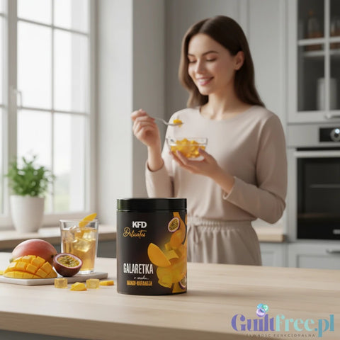 KFD Dietetyczna Galaretka Mango-Marakuja, 50 porcji x 18kcal by KFD (kfd-dietetyczna-galaretka-yuzu-50-porcji-x-18kcal)
