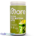 Opakowanie Guiltfree More Nutrition Protein Iced Matcha Latte o smaku kremowego banana z zieloną herbatą i białkiem