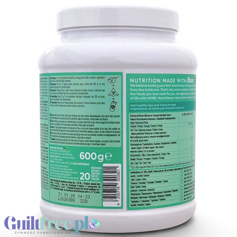 More Nutrition Total Vegan Protein Cinnalicious 0,6kg - wegańska odżywka białkowa, smak Płatki Cynamonowe by More Nutrition (more-nutrition-total-vegan-protein-cinnalicious-06kg-weganska-odzywka-bialkowa-smak-platki-cynamonowe)