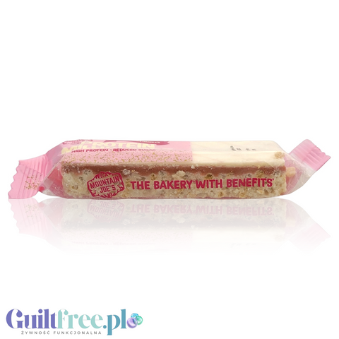 Mountain Joe's Protein Millionaire Raspberry White Chocolate - proteinowa krajanka Biała Czekolada & Maliny by Mountain Joe's (mountain-joe-s-protein-millionaire-raspberry-white-chocolate-proteinowa-krajanka-biala-czekolada-maliny)