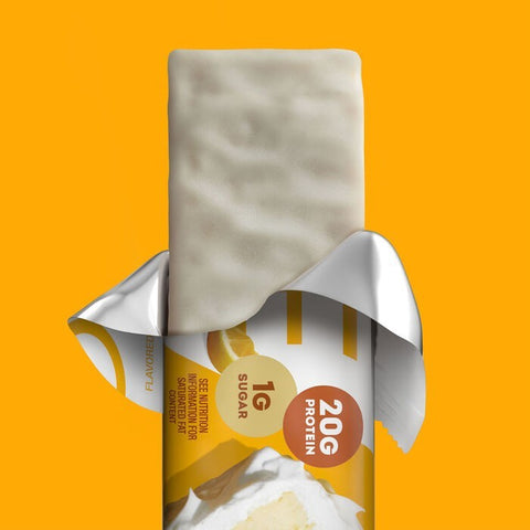 ONE Bar Lemon Cake - niskowęglowodanowy baton proteinowy, Ciasto Cytrynowe by ONE Bar (aka OhYeah! ISS Research)) (ohyeah-one-lemon-cake-protein-bar)