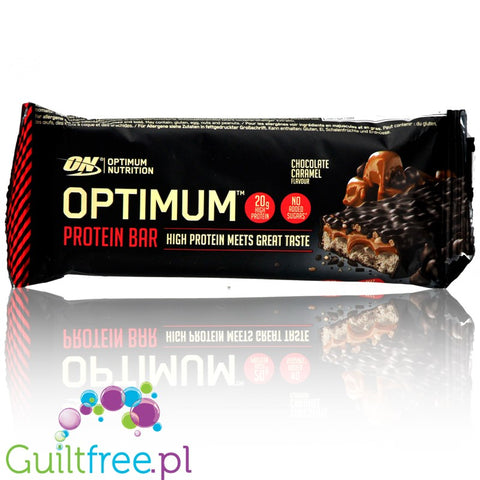 Optimum Nutrition, Whipped Bar Chocolate Caramel - baton białkowy z masą a la ptasie mleczko, karmelem i czekoladą by Optimum Nutrition (optimum-nutrition-optimum-bar-chocolate-caramel)