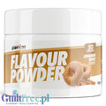 Guiltfree Per4m Flavour Powder o smaku cynamonowego pączka w białym słoiczku, idealny niskokaloryczny dodatek do posiłków.