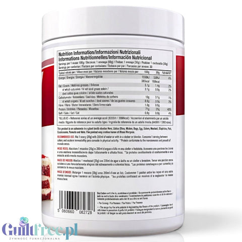 Per4m Whey Advanced Protein Cherry Bakewell 900g - gęsta odżywka białkowa WPC, WPI & MPC, smak Placek z Wiśniami by per4m® (per4m-whey-advanced-protein-cherry-bakewell-900g-gesta-odzywka-bialkowa-wpc-wpi-mpc-smak-placek-z-wisniami)